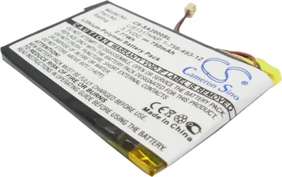 Immagine prodotto di TECHTEK Batteria compatibile con [Sony] NW-A2000, NW-HD3 sostituisce 1-756-493-12, per 5427B, per LIS1317HNP