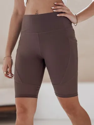 Immagine prodotto di Dstreet Leggings sportivi da donna BIKELINE bronzo L