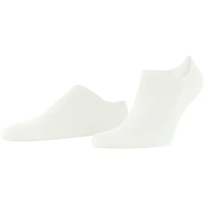 Image de FALKE ClimaWool Invisible, chaussettes invisibles en Laine pour hommes, couleur blanc cassé, taille 47-48
