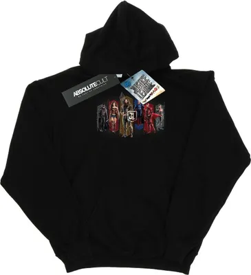 Produktbild von DC Comics - "Justice League" Kapuzenpullover für Herren BI12642 (XL) (Schwarz)