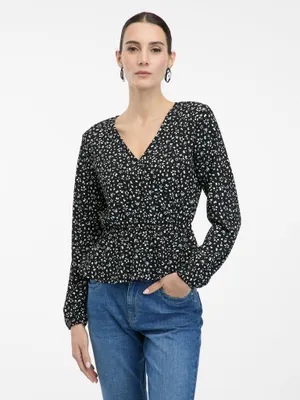 Produktbild von Orsay Schwarze Damenbluse 36