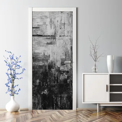 Produktbild von Dekorative Aufkleber selbstklebend Klebefolie Türaufkleber Türposter Vögel auf Ästen 70 x 200 cm