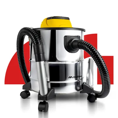 Produktbild von Industriestaubsauger 20 Liter Kaminsauger Aschesauger 2000W MalTec Nass & Trocken  für die Reinigung im Innen- Außenbereich für Backofen Kamin
