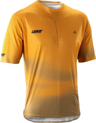 Zdjęcie produktu dla Leatt Trail 3.0, koszulka rowerowa z krótkim rękawem, kolor żółty, rozmiar L, męska