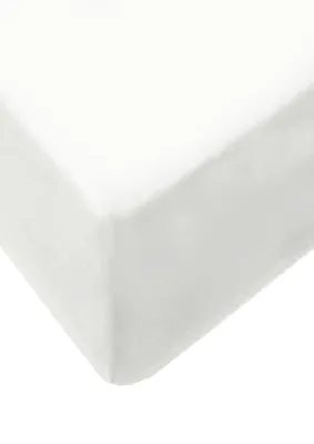 Obrázek produktu pro Prostěradlo JERSEY s gumičkou 180/200 - 01 Bílá