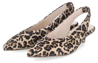 Produktbild von Gabor Damen Slingpumps Beige Rauleder Größe: 35,5
