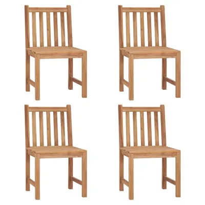 Produktbild von VidaXL 3073101, Terrasse, Gepolsterter Sitz, Teak, Polyester, 500 mm, 530 mm