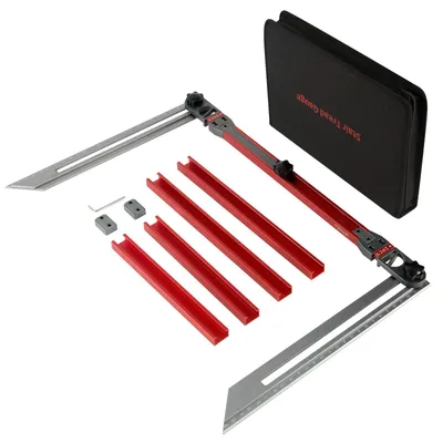 Produktbild von Tretstufen mit einstellbarer Länge (45 - 129 cm) – Edelstahl – Messwerkzeug