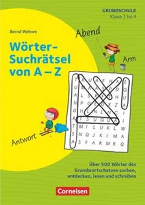 Produktbild von Klasse 2/3 - Wörter-Suchrätsel von A-Z