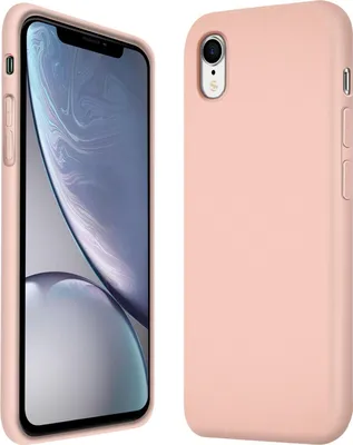 Obrázok produktu pre Puzdro Apple iPhone XR ochranný kryt na mobilný telefón silikónové gélové puzdro na mobilný telefón, ružové