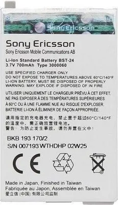 Produktbild von Original Sony Ericsson Akku BST-24 für T200 T202 T 200 Neu und Originalverpackt