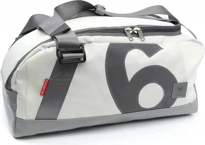 Produktbild von Sporttasche Container Segeltuch Weiss/Grau