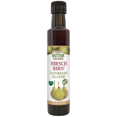 Produktbild von Hirschbirne Naturessig Klassik 250ml von Obsthof Retter