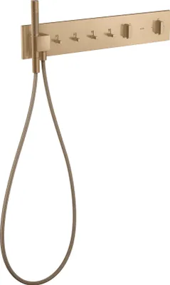 Produktbild von Thermostatmodul AXOR ShowerComposition UP 610 / 110 4 Verbr brushed bronze brushed bronze