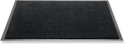 Image de Tapis de sol anthracite, 60 x 80 cm, lavable, pour intérieur et extérieur