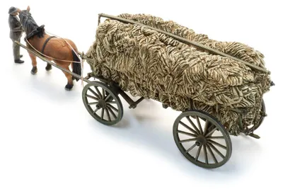 Produktbild von Artitec 387.619 - 1/87 / H0 Leiterwagen Heuernte + Figur - Neu