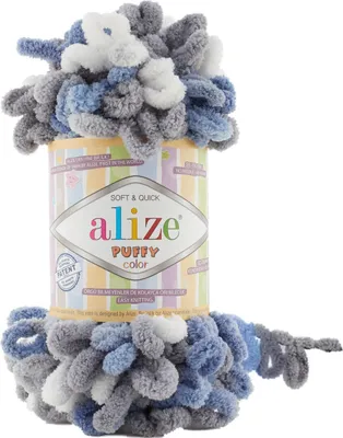 Produktbild von Alize Puffy Color 6075 Strickgarn