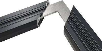 Produktbild von Eckverbinder für Isostep 4 Stück  inkl. Schrauben Schenkellänge 80 mm