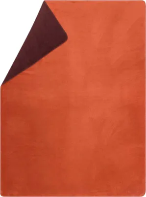 Produktbild von David Fussenegger Kurzflor- Wohndecke Savona 'uni Wende' 150 x 200 cm Terracotta