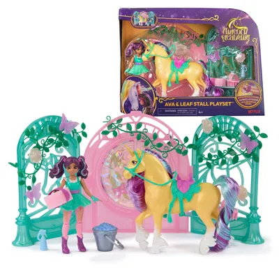 Zdjęcie produktu dla Unicorn Academy Ava & Leaf Stall, Akcja/Przygoda, 4 lat(a), Wielobarwny