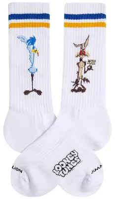 Produktbild von Jimmy Lion Athletic Road Runner Vs Coyote Lange Socken Weiß EU 36-40 Herren Weiß EU 36-40