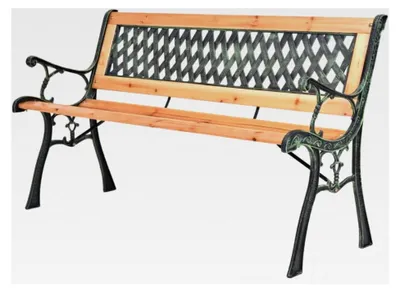 Produktbild von Gartenbank, 122 cm, Holz