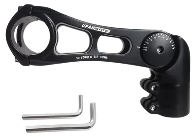 Obrázok produktu pre Solidchoice – Nastaviteľný držiak riadidiel pre bicykel, 31,8 mm, hliník, vhodný pre horské bicykle (MTB) a BMX