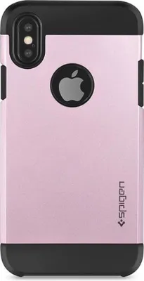 Image de Coque arrière pour Apple iPhone X - Apple iPhone Xs - Rose - 8719273278055