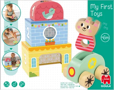 Produktbild von Jumbo GOULA - My first toys, 6 Jahr(e), Karton, Holz, Mehrfarbig