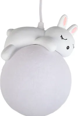 Image de Lampe suspendue lapin,Plafonnier lapin,Lampe à suspendre