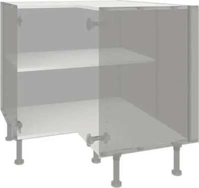 Obrázok produktu pre Konštrukčný balík s poličkami PICCANTE Smart 90 x 55,5 x 87 cm soft white matný č. 32
