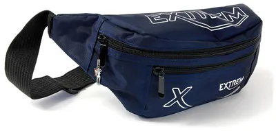 Produktbild von Bag Street Nylon Damen Herren Bauchtasche Gürteltasche blau 28x9x12 OTJ508B