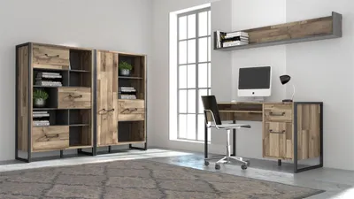 Produktbild von Büro-Set Büroprogramm Büroeinrichtung Büromöbel Komplettset (4-teilig) "Husum I"