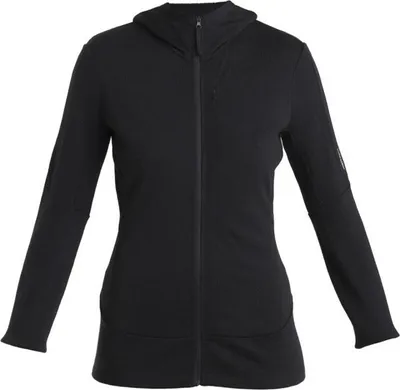 Produktbild von Icebreaker Merino 260 Quantum Iv Reißverschlusspullover Schwarz S Damen Schwarz S