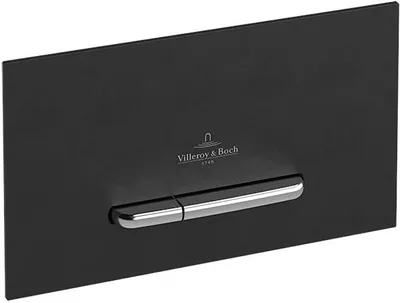 Produktbild von Villeroy & Boch ViConnect WC-Betätigungsplatte, 2-Mengen-Spülung, 260x150x66mm, 922169N5