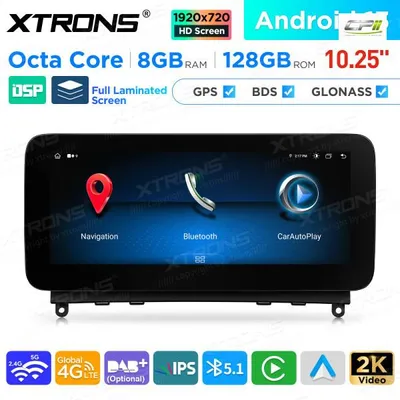 Produktbild von Xtrons QAM1240M12C40 Android Autoradio Mercedes-Benz C-Klasse W204 GPS