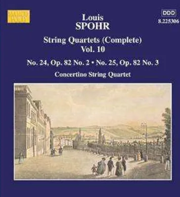 Produktbild von Louis Spohr (1784-1859) - Streichquartette Vol.10 - - (CD / S)