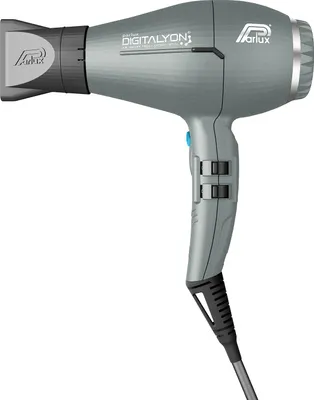 Immagine prodotto di Parlux HT Digitalyon grigio glitterato 2400 W, con 2 beccucci per acconciatura