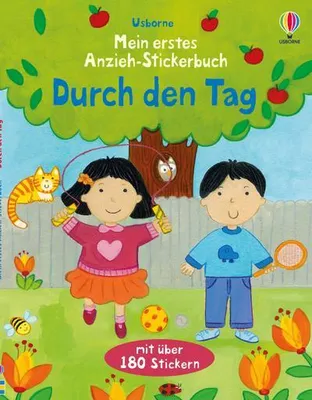 Produktbild von Mein erstes Anzieh-Stickerbuch: Durch den Tag