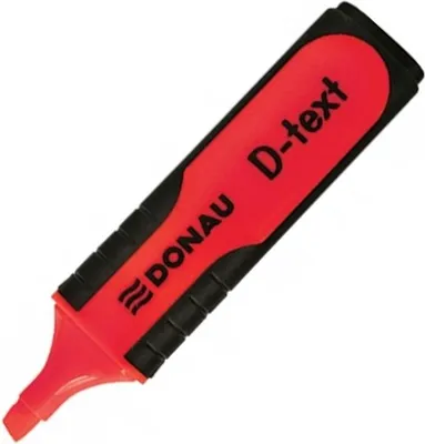 Image de Surligneur Donau D-Text Rouge 7358001EN-04