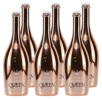 Produktbild von today my name is Queen - Perlwein rot (6 x 0,75L)