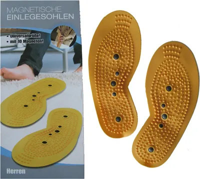 Immagine prodotto di Soletta magnetica per uomo Misura universale con 10 magneti Soletta 1 paio