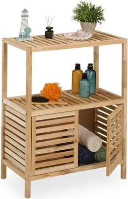 Obrázek produktu pro Koupelnová police v ořechu