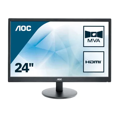 Obrázek produktu pro AOC 59,9cm (23,6") M2470Swh  16:09 2xHDMI MVA black   Spk 5m