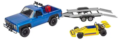 Image de Revell Modelbouwpakket - '78 Chevy 4x4 Pickup with Go-kart 1:25
