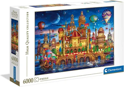 Produktbild von Clementoni Puzzle 6000el Stadtzentrum 36529