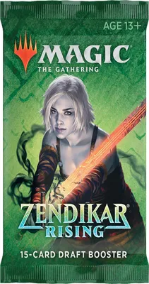 Produktbild von Zendikar Rising Draft Booster - englisch