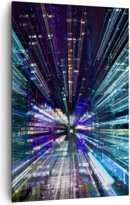 Produktbild von Bild auf Leinwand - Leinwandbild - Einteilig - Abstraktion modern - 80x120cm - Wand Bild - Wanddeko - Wandbilder - Leinwanddruck - Wanddekoration - Leinwand bilder - Wandbild - PA80x120-4044