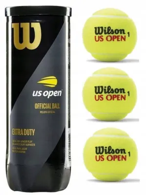Produktbild von Wilson Us Open Xd Tennisbälle Gelb 3 Balls Gelb 3 Balls