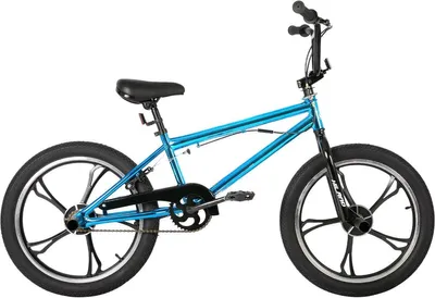 Produktbild von Kinder BMX Fahrrad 20 Zoll (50 cm) – Freestyle, 360° Rotor, 1-Gang, U-Brake – Blau